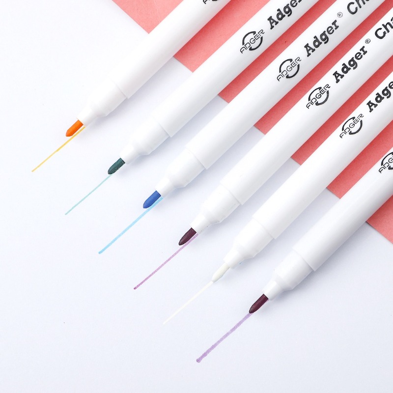 Fabric Marking Pen - 自動消える空気退色ペン,クロスステッチのパッチワーク,日曜大工の衣類生地,水溶性ペン,ミシン