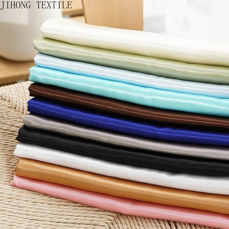 Is Sewing A Textile Craft - 26 色プレミアムサテン生地ドレス裏地素材結婚式の装飾 DIY 衣類ソフトテキスタイル縫製工芸品メートルでカット