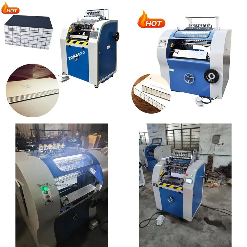 Sewing Recycle - リサイクルマシン2026自動紙製本縫製機大型ノートブックステッチ製本機ハードカバー
