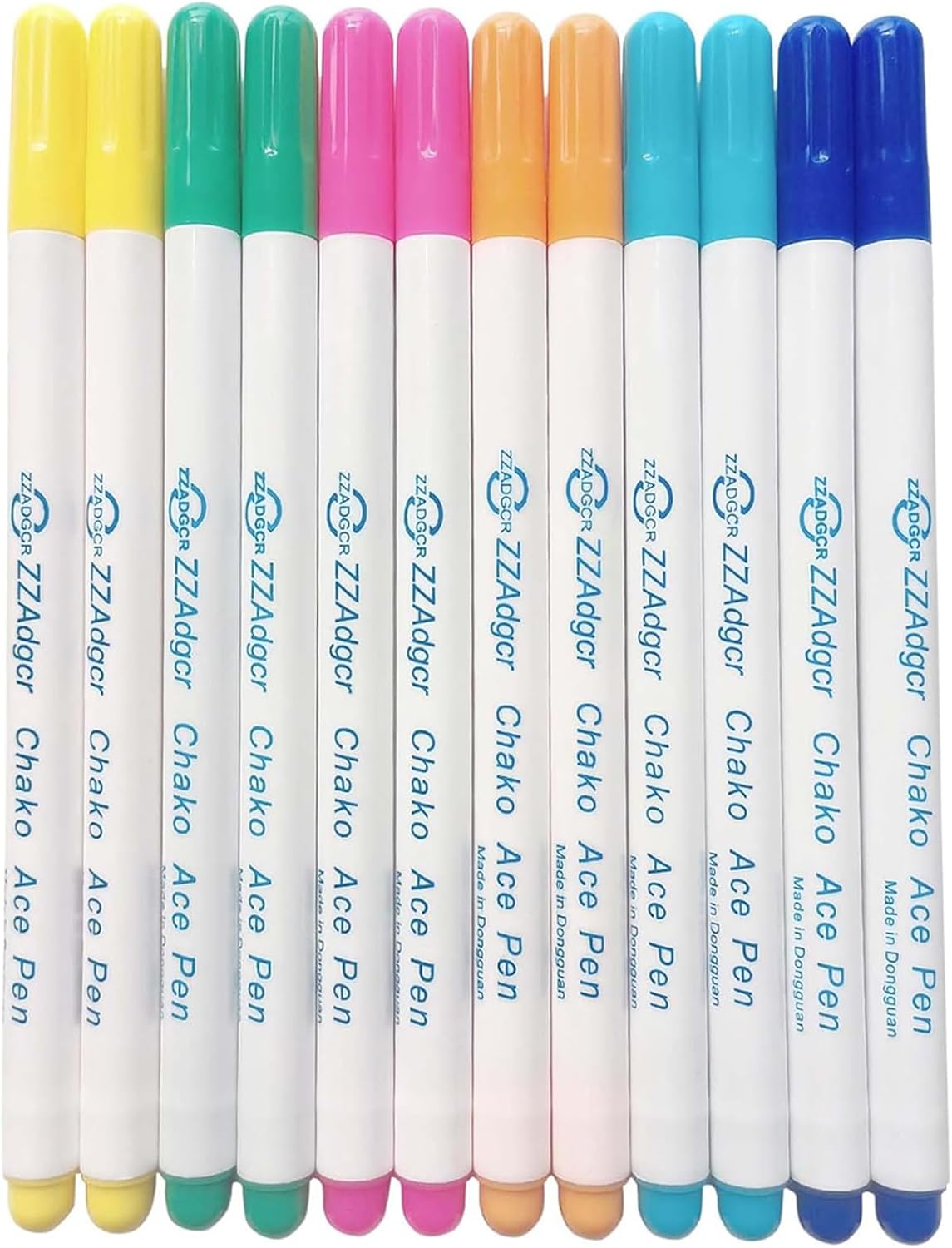 Fabric Marking Pen - 4本の布用マーキングペン、水溶性消せる縫製用マーカー、仕立て屋やキルター向けの特殊マーキングペン、縫製アクセサリー、仕立て、キルティング、刺繍、布地、革、DIY縫製工芸品に最適