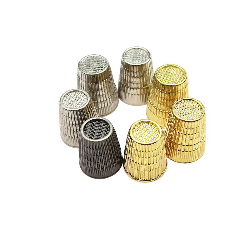 Sewing Thimble Metal - 高品質の金属製指ぬき,ソーインググリッププロテクター,ソーイングツール,1個