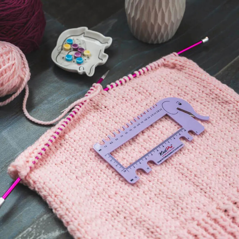 ニットプロかぎ針編みツールプラスチックデンシスカーヤーンゲー - Sewing And Textile のレビューと価格