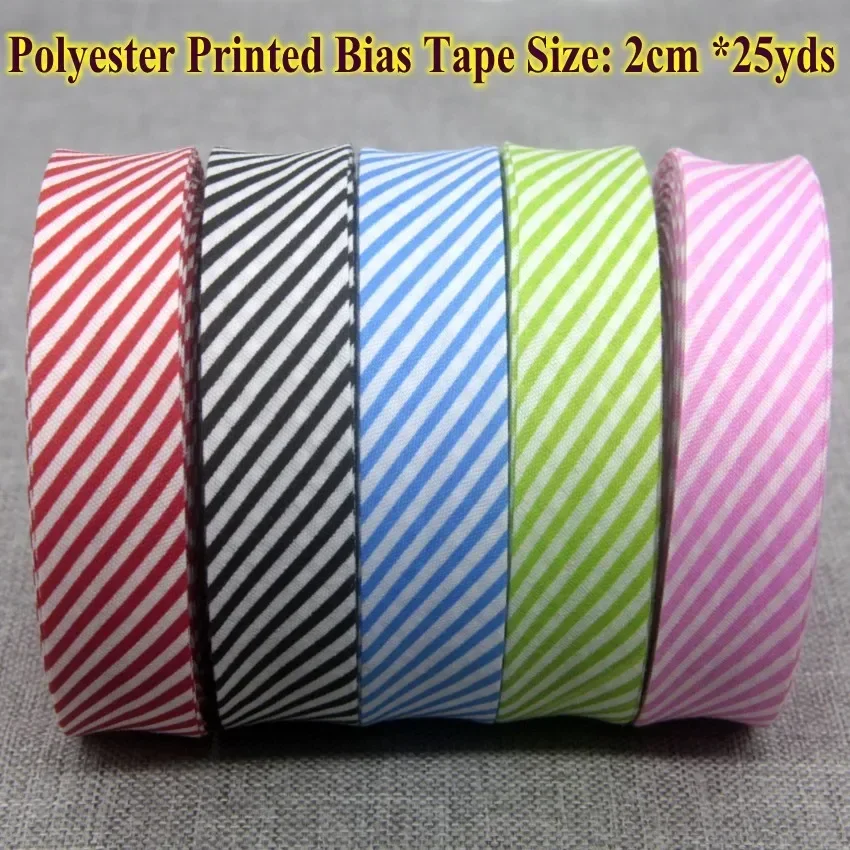 ポリエステルチェックスターストライプパターンバイアステープ、 - Binding Tape Bias のレビューと価格