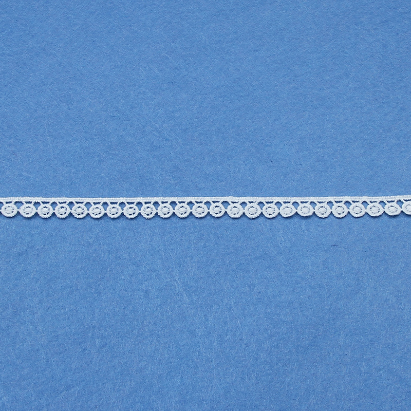 50ヤード ホワイトレースリボン生地トリム 衣類用アイレット - Sewing Eyelet Fabric のレビューと価格