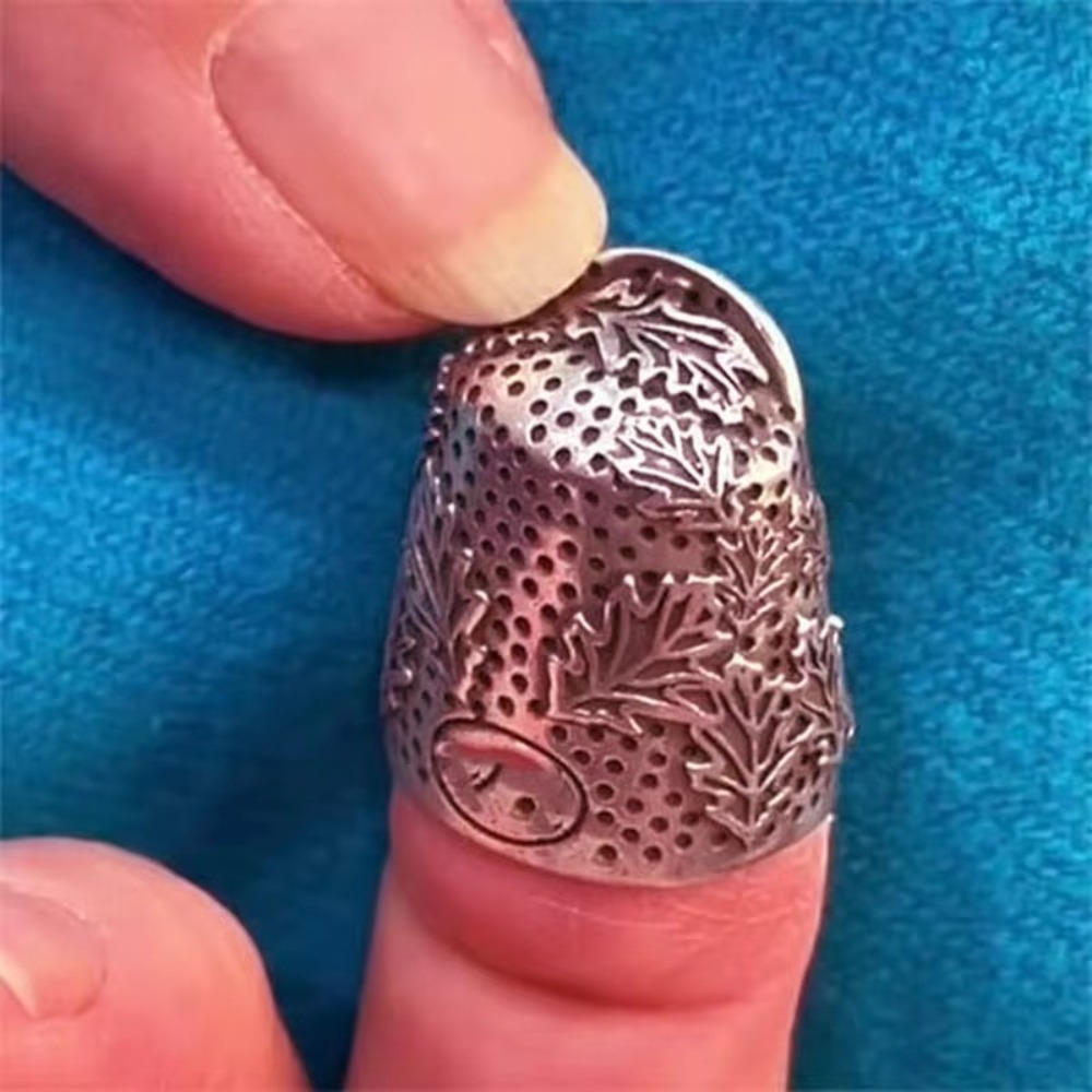 金属製オープンネイルアコーン指ぬき、耐久性のある調整可能なオ - Sewing Thimble Metal のレビューと価格