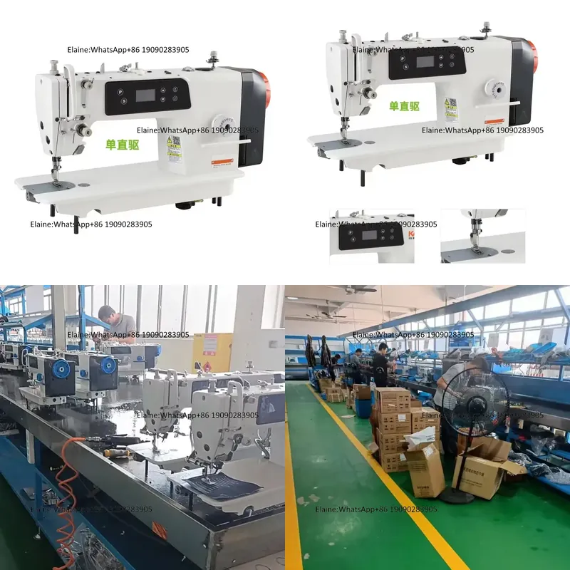 QK-525-D2工場卸売高速サーボモーター工業用ロックステ - Sewing Factory のレビューと価格