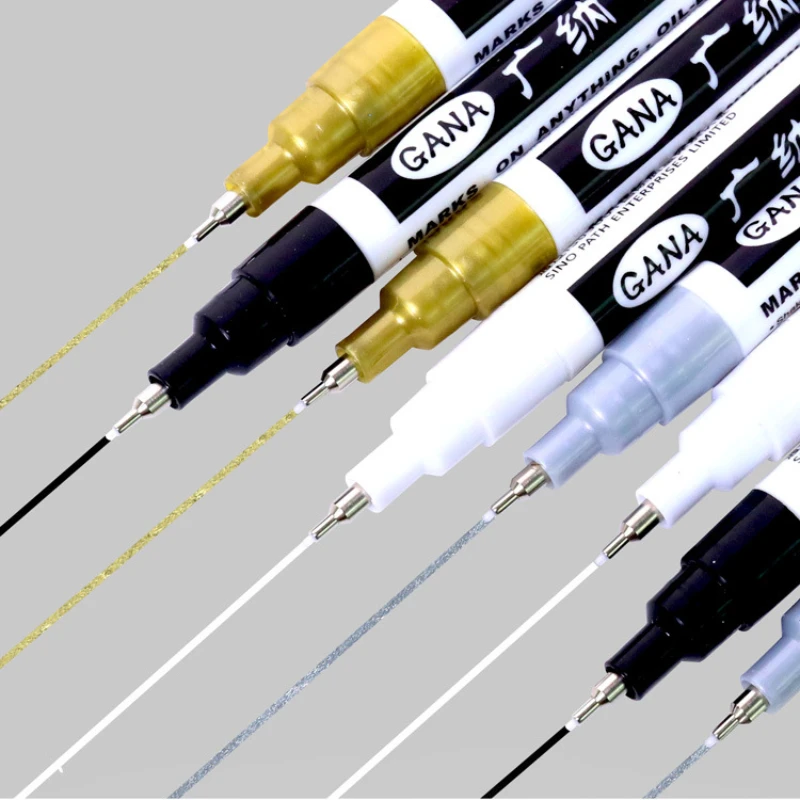1Pc 0.7 ミリメートル防水ペイントマーカー多機能色褪せ - Fabric Marking Pen のレビューと価格