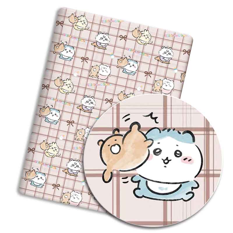 漫画ポリエステル生地 140x50cm 綿生地 パッチワーク - Sewing And Textile のレビューと価格