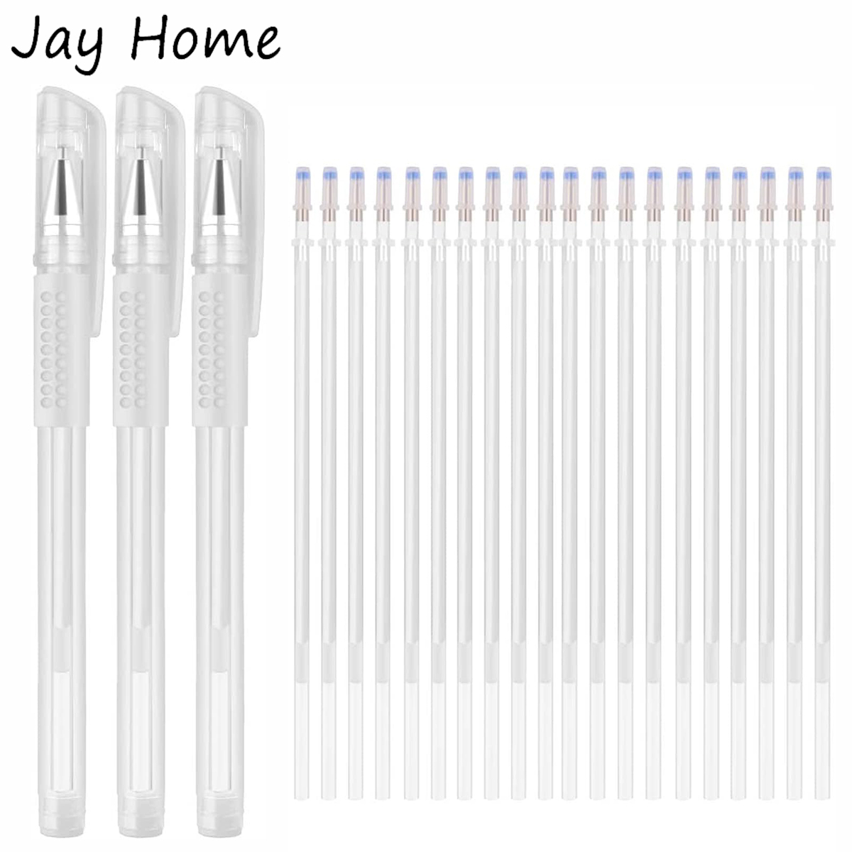 白い熱消去可能な生地のマークペン,20個の詰め替え,仕立て用 - Fabric Marking Pen のレビューと価格