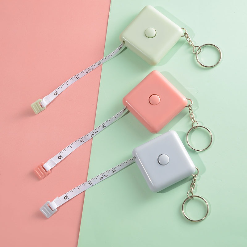 ミニテープメジャー ポータブル 学生用 ソフトレザー 3種類 - Sewing Recycle のレビューと価格