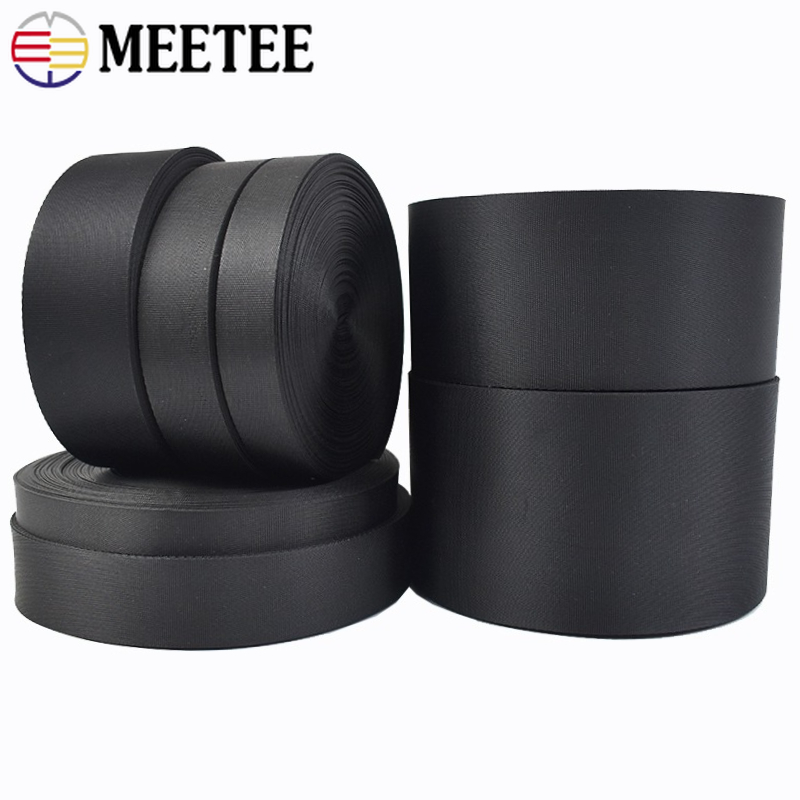 5M 10-100mm 0.7mm厚 ブラック ナイロン ウ - Binding Tape Bias のレビューと価格