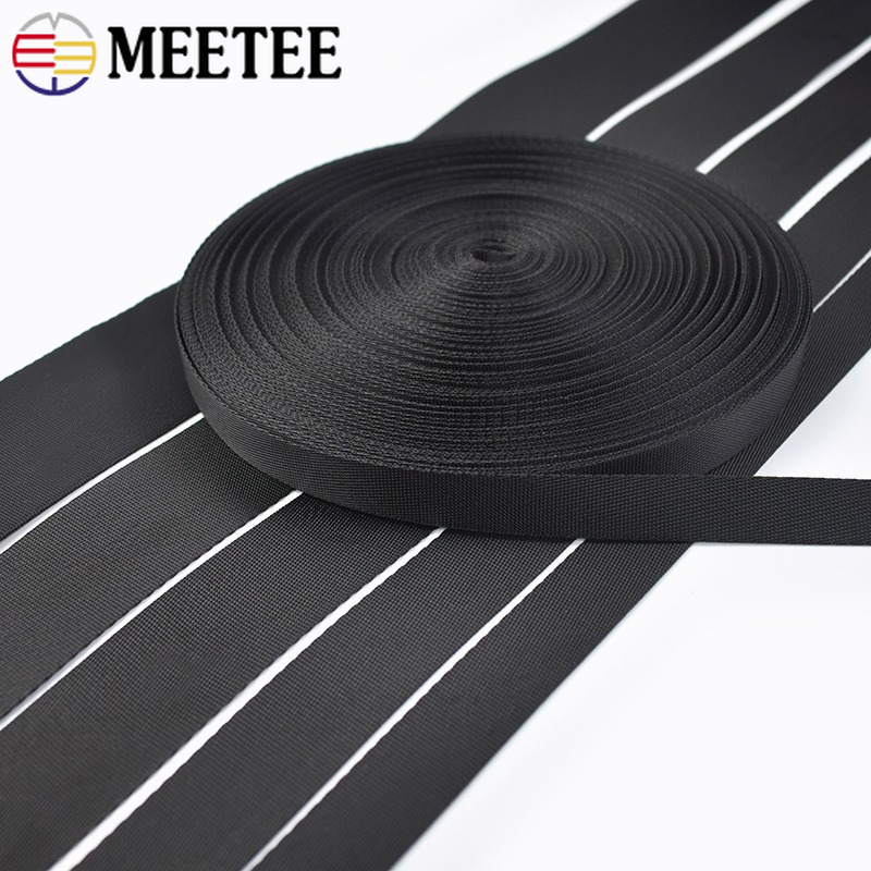 5M 10-100mm 0.7mm厚 ブラック ナイロン ウ - Binding Tape Bias のレビューと価格