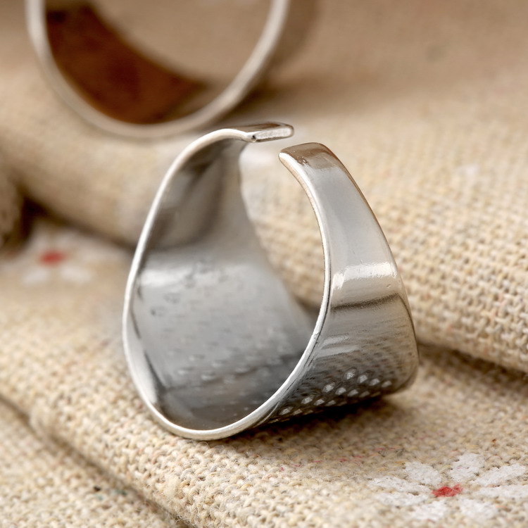 3個の金属指シンブルテーラー縫製グリップシールドプロテクター - Sewing Thimble Metal のレビューと価格