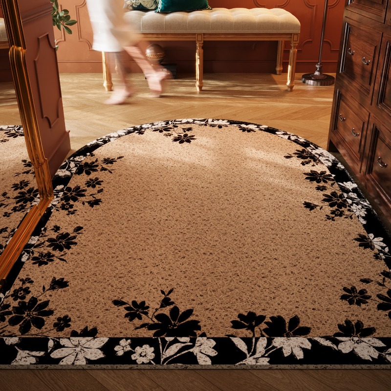 ドアマット 高級感のあるミッドセンチュリースタイルのアーチ型 - Century Textile & Sewing Supply Photos のレビューと価格