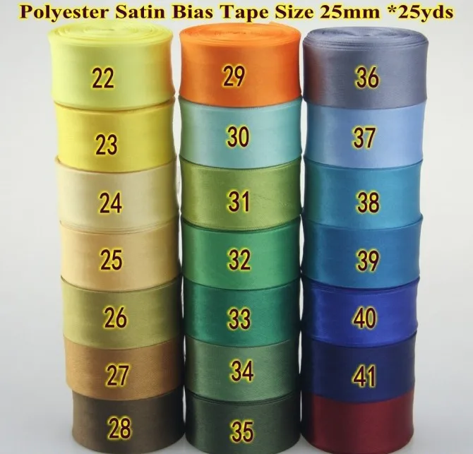 ポリエステルとサテンの偏光テープ,フランジ付きリボン,カバー - Binding Tape Bias のレビューと価格