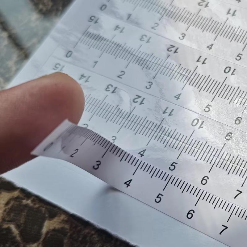10ピースの粘着式定規セット、オフィス/勉強/裁縫に最適 — - Sewing Gauge Ruler のレビューと価格
