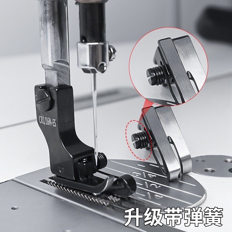 ブラックチタン鋼製ハイロープレスフット（スプリング付き）、工 - Sewing Machine Fabric のレビューと価格