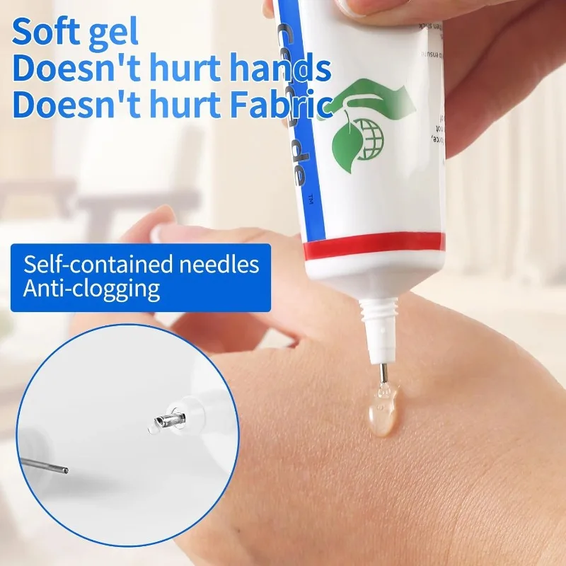衣類修理用の縫い付け不要の布用接着剤、デニムジーンズの裾のパ - Fabric Glue Bond のレビューと価格