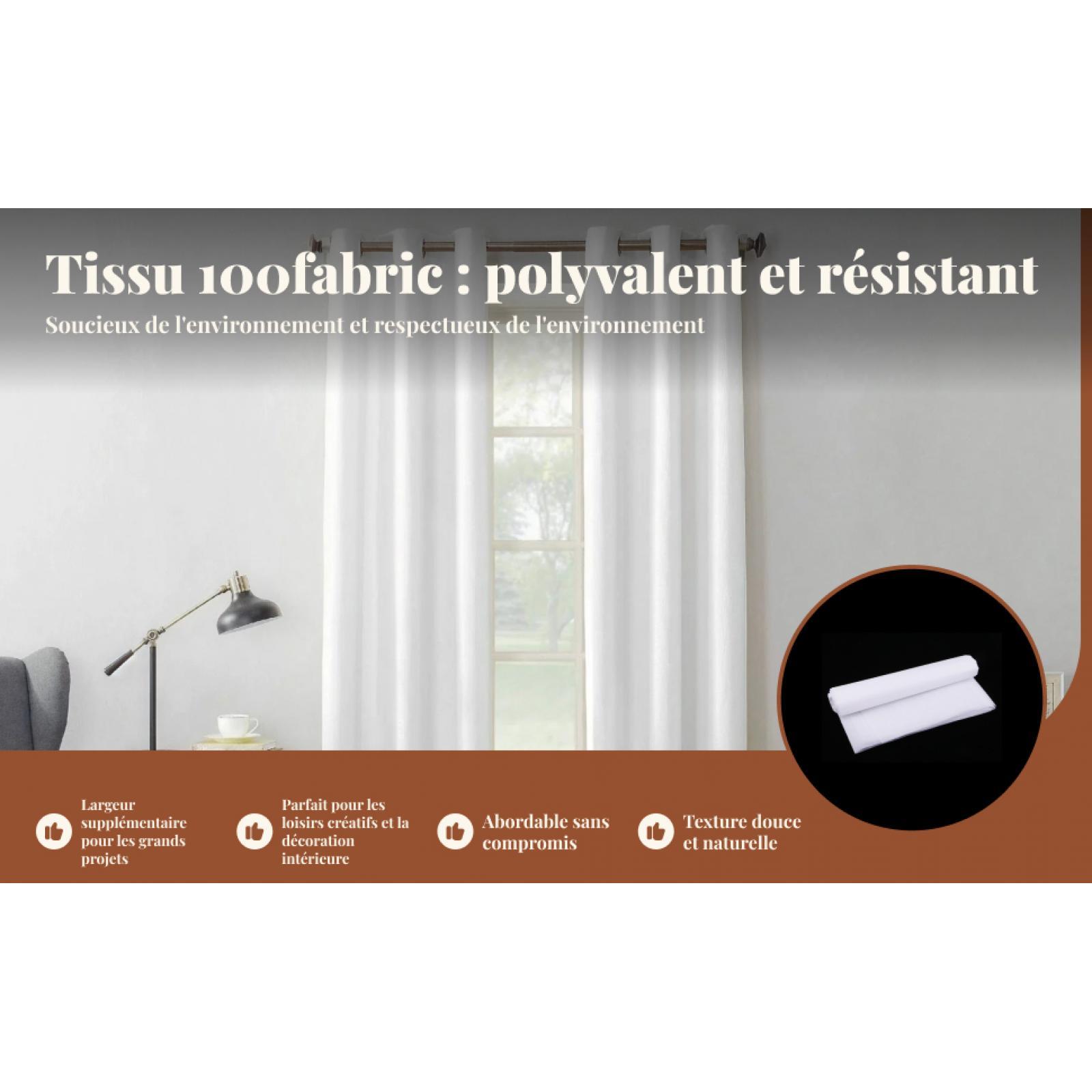 パッチワーククラフト用接着芯地、コットン製接着剤付きアイロン - Interfacing Iron On のレビューと価格