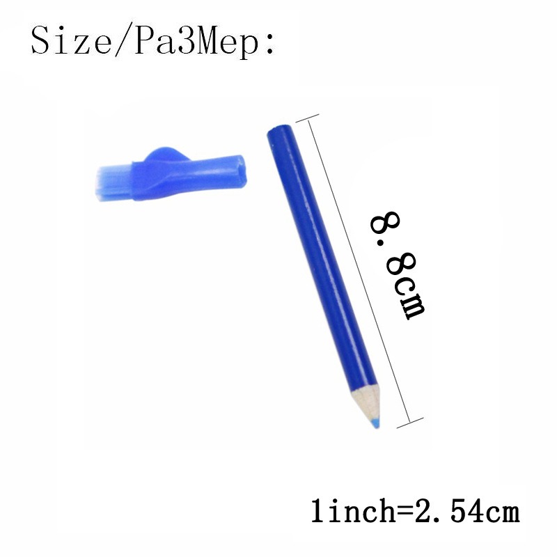 3/6 個水溶性ファブリック鉛筆ブラシキャップ付きテーラーマ - Fabric Marking Pen のレビューと価格