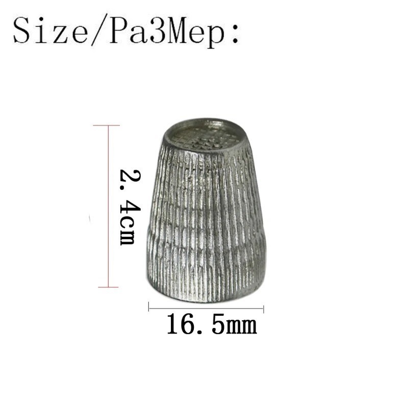 合金指ぬき金属縫製キット、針ホルダー、リング縫製ツール、クロ - Sewing Thimble Metal のレビューと価格
