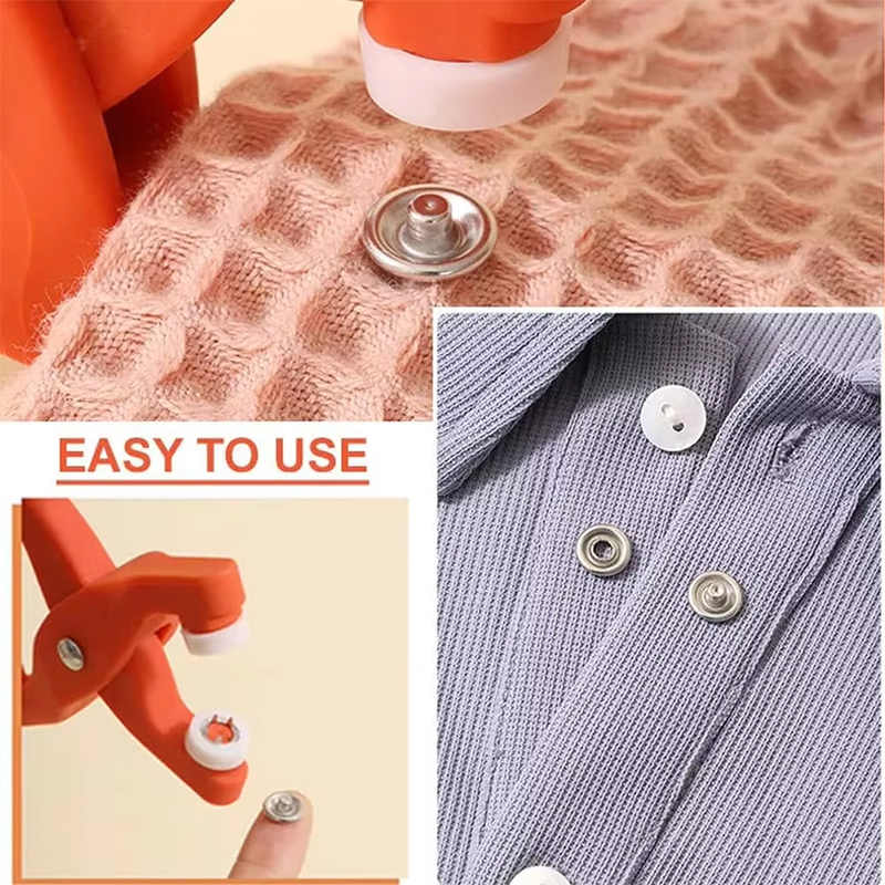 50/100 セットプライヤーツールバックルボタン金属プライ - Sewing Eyelet Fabric のレビューと価格