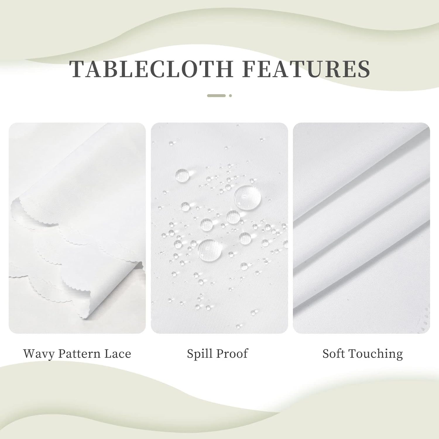 ブルーのテーブルクロス ネイビークラウド シームレスパターン - Century Textile & Sewing Supply Photos のレビューと価格