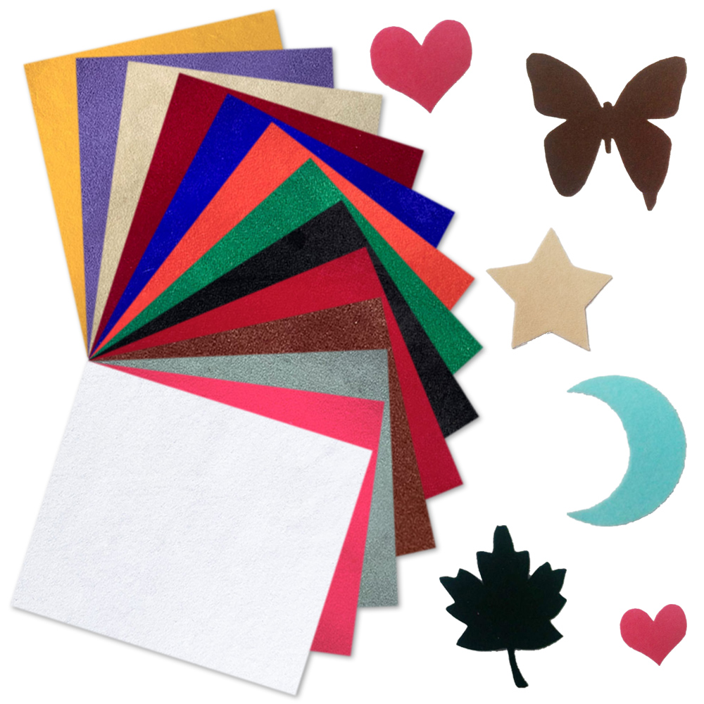 7.8インチ×11.8インチ 粘着ベルベット生地 13枚 粘 - Fabric Glue Bond のレビューと価格