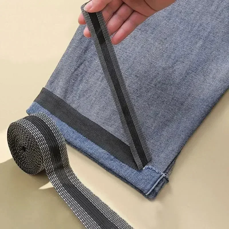 50M自己粘着パンツ裾テープ、ズボンの裾を貼り付けたり、アイ - Interfacing Iron On のレビューと価格