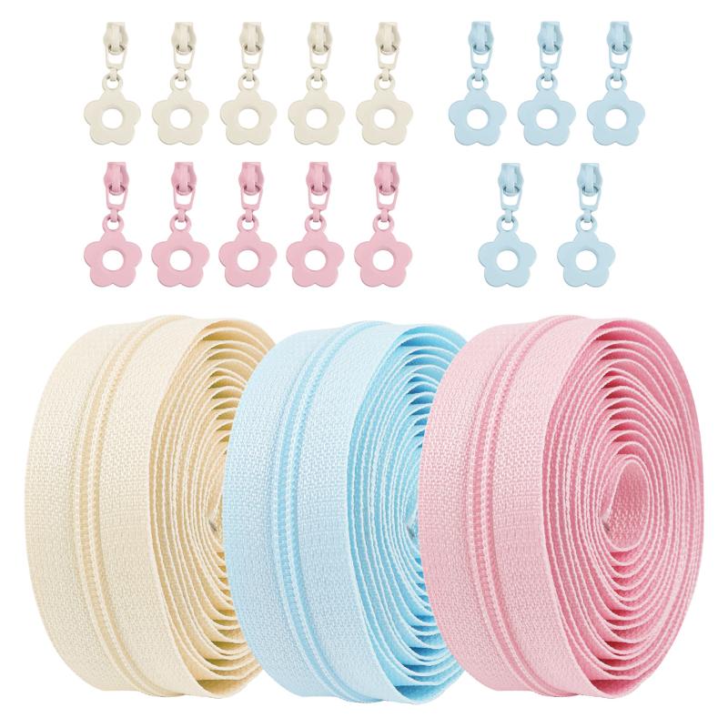 2.0メートルジッパー+5つのジッパーヘッド、ナイロンジッパ - Sewing Gauge Ruler のレビューと価格