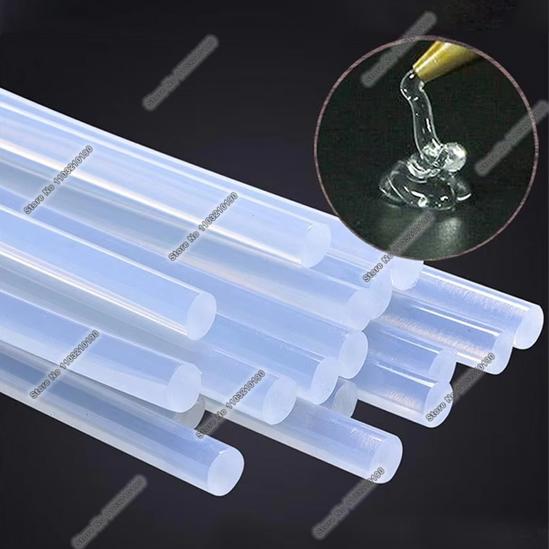 7/11mm高粘度ホットメルトグルー スティック 透明 強力 - Fabric Glue Bond のレビューと価格