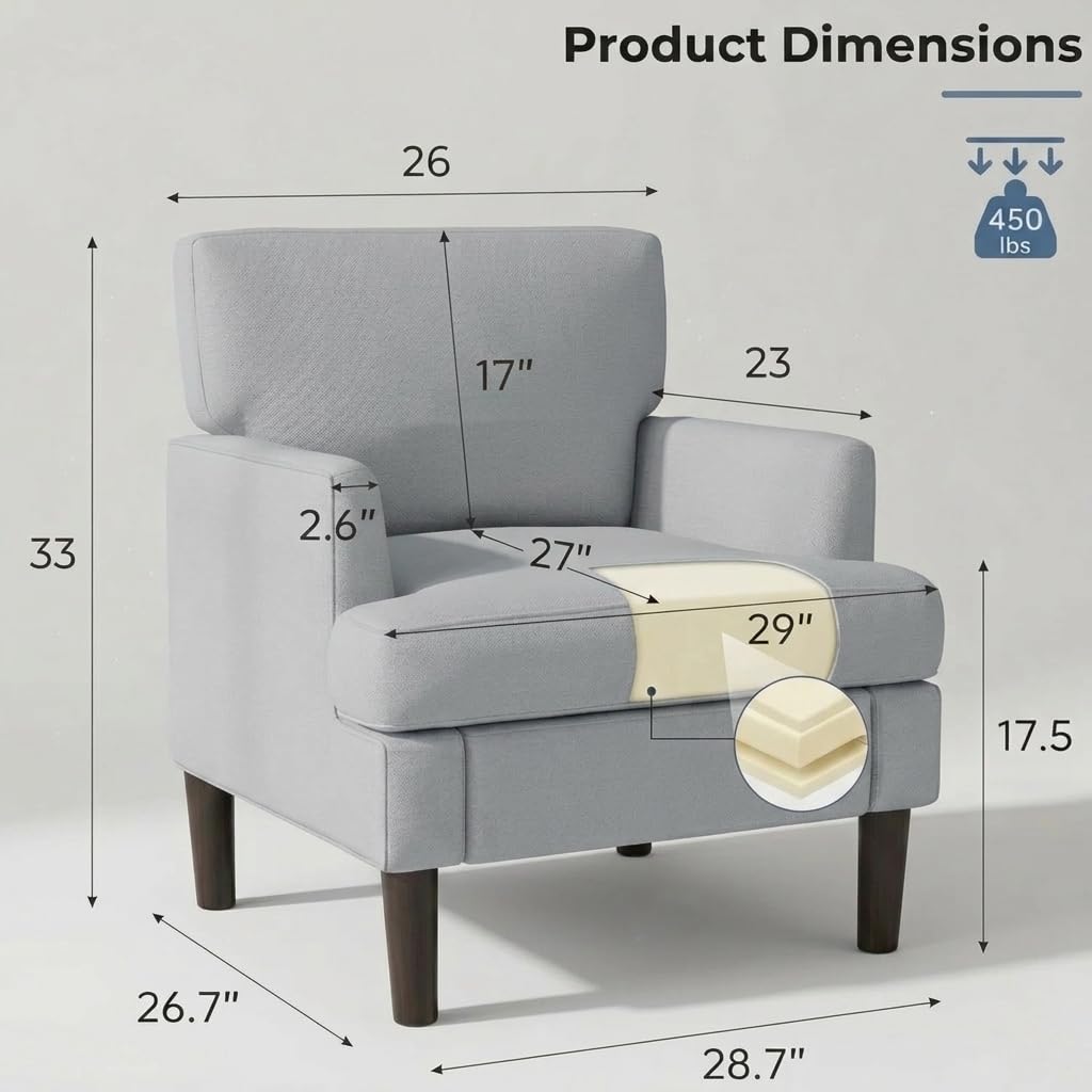 # アクセントチェアセット ミッドセンチュリーの快適な布張り - Century Textile & Sewing Supply Photos のレビューと価格
