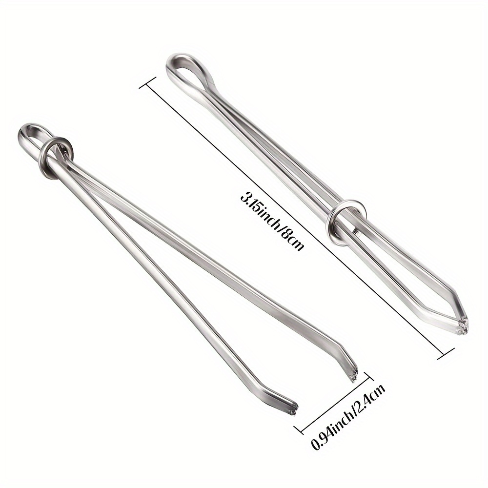 2個入り伸縮性ベルトスレッダー、縫製DIYキット、ガイドピン - Sewing Thimble Metal のレビューと価格