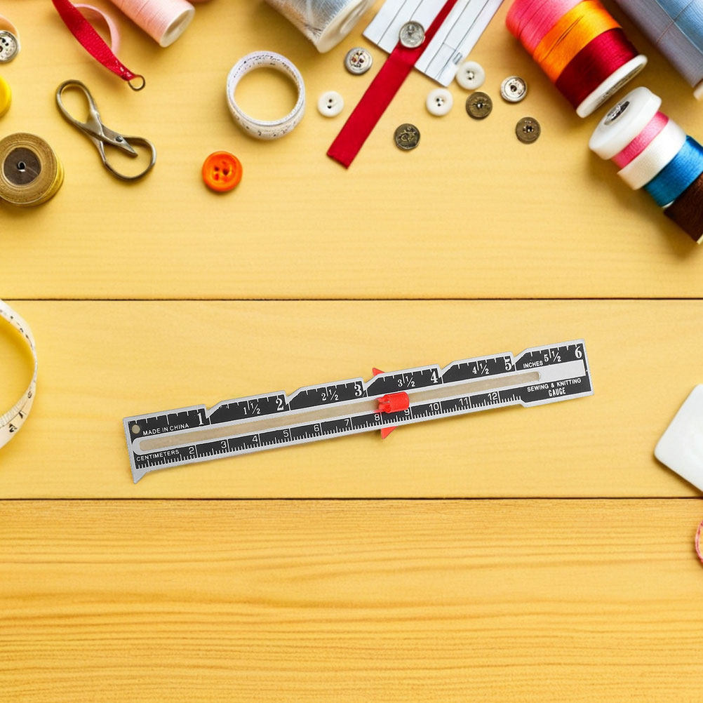8個入りポータブルキルティング定規セット、正確なボタン間隔の - Sewing Gauge Ruler のレビューと価格