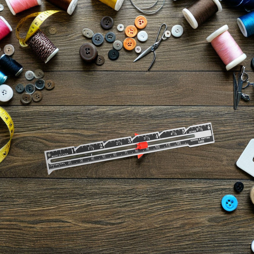 8個入りポータブルキルティング定規セット、正確なボタン間隔の - Sewing Gauge Ruler のレビューと価格