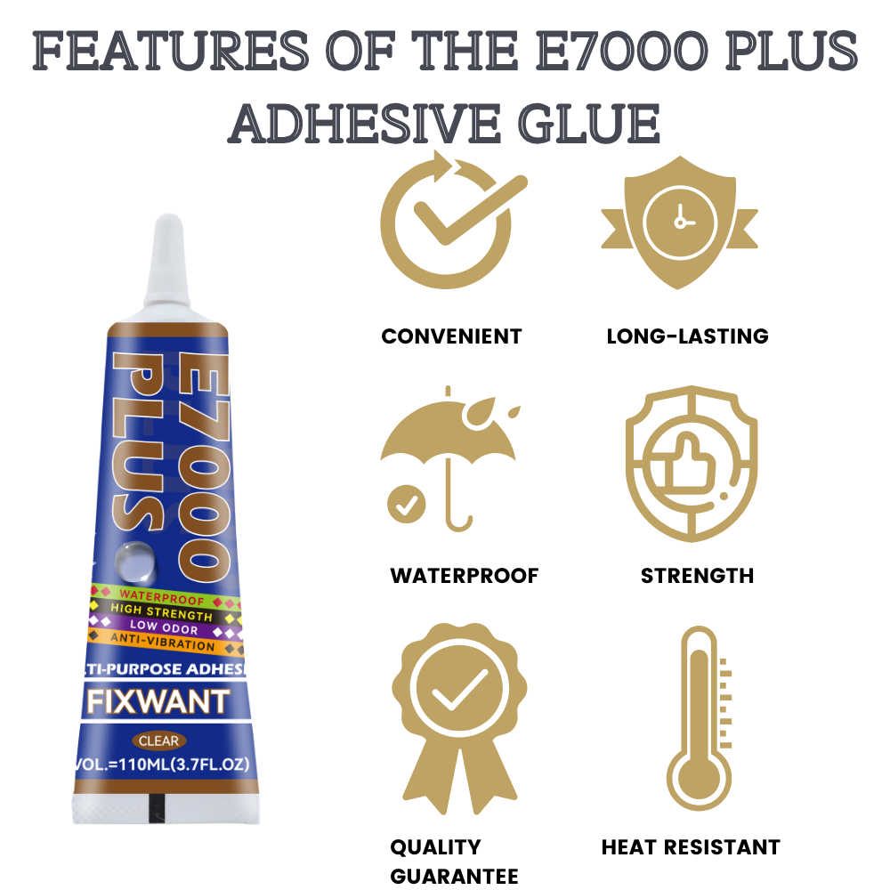 E7000 PLUS 多目的接着剤 - 生地、革、金属、プラ - Fabric Glue Bond のレビューと価格