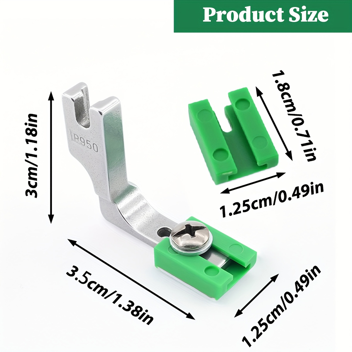 P950 調整可能な縫い付け用フリル押さえ金具、ロックステッ - Sewing Machine Fabric のレビューと価格